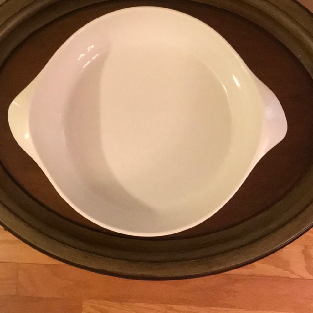 NWOB White Baking Stoneware Dish